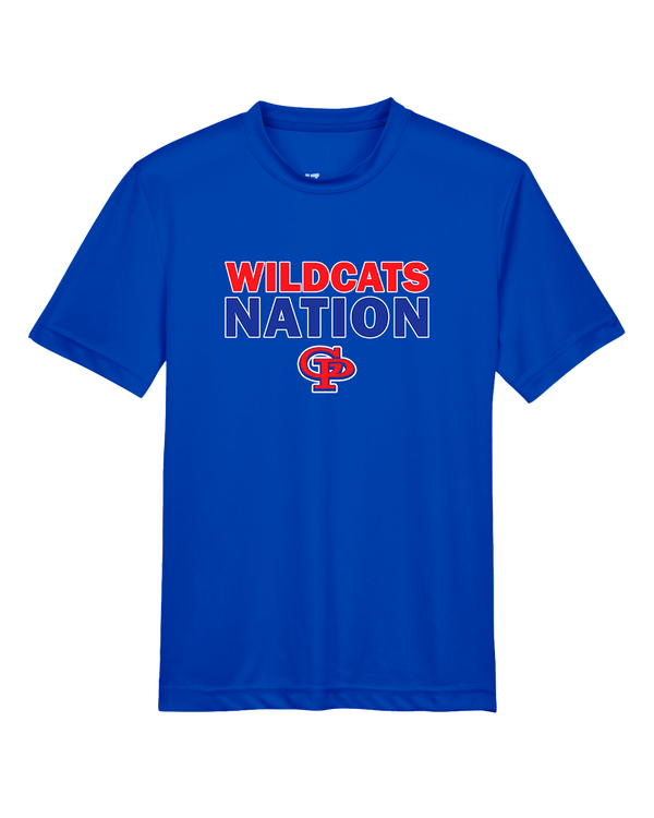 Gregory-Portland HS Baseball Nation - Youth Performance T-Shirt