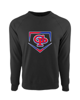Gregory-Portland HS Baseball Plate - Crewneck Sweatshirt