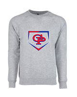 Gregory-Portland HS Baseball Plate - Crewneck Sweatshirt