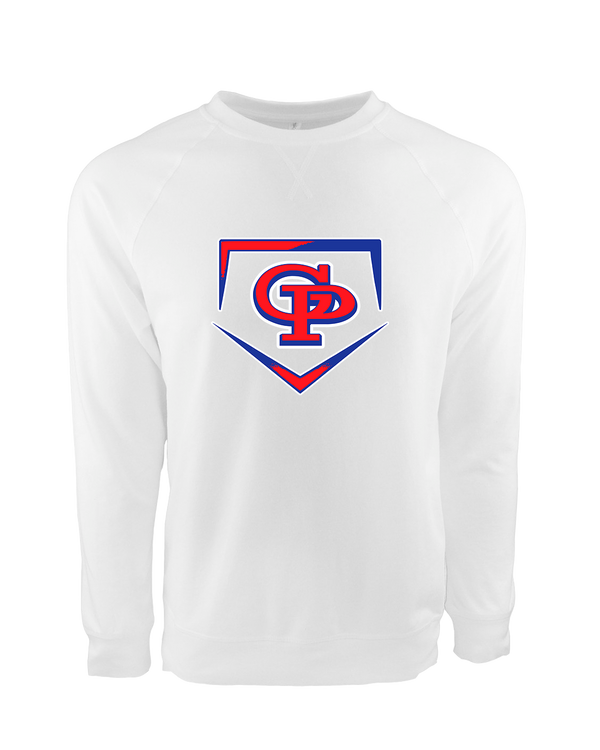 Gregory-Portland HS Baseball Plate - Crewneck Sweatshirt