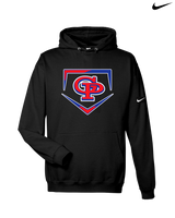 Gregory-Portland HS Baseball Plate - Nike Club Fleece Hoodie