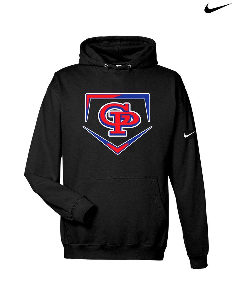 Gregory-Portland HS Baseball Plate - Nike Club Fleece Hoodie