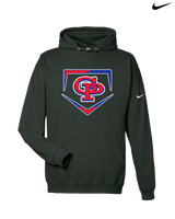Gregory-Portland HS Baseball Plate - Nike Club Fleece Hoodie