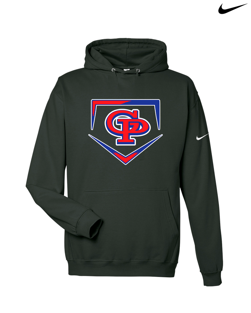 Gregory-Portland HS Baseball Plate - Nike Club Fleece Hoodie