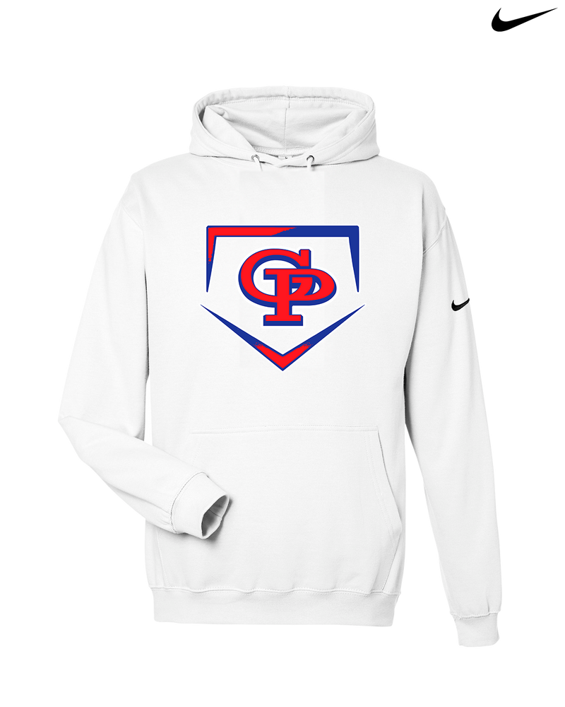 Gregory-Portland HS Baseball Plate - Nike Club Fleece Hoodie