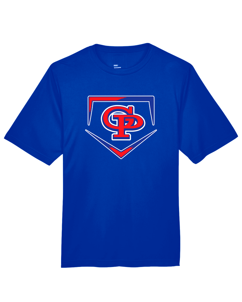 Gregory-Portland HS Baseball Plate - Performance T-Shirt