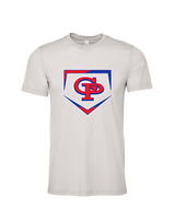 Gregory-Portland HS Baseball Plate - Mens Tri Blend Shirt