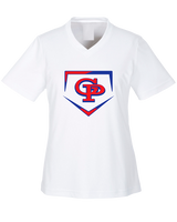 Gregory-Portland HS Baseball Plate - Womens Performance Shirt