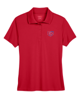 Gregory-Portland HS Baseball Plate - Womens Polo