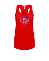 Gregory-Portland HS Baseball Plate - Womens Tank Top
