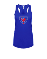 Gregory-Portland HS Baseball Plate - Womens Tank Top