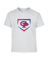 Gregory-Portland HS Baseball Plate - Youth T-Shirt