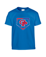 Gregory-Portland HS Baseball Plate - Youth T-Shirt