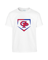 Gregory-Portland HS Baseball Plate - Youth T-Shirt