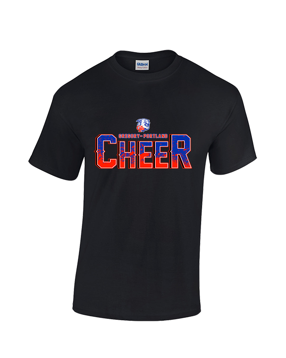 Gregory Portland HS Cheer Splatter - Cotton T-Shirt