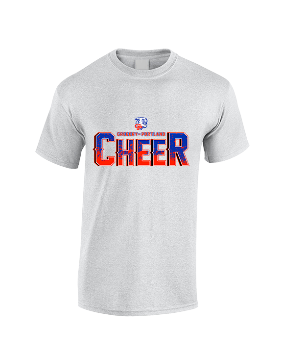 Gregory Portland HS Cheer Splatter - Cotton T-Shirt