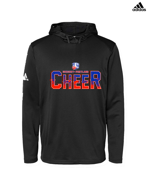 Gregory Portland HS Cheer Splatter - Mens Adidas Hoodie