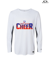Gregory Portland HS Cheer Splatter - Mens Oakley Longsleeve