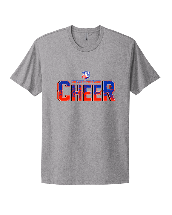 Gregory Portland HS Cheer Splatter - Mens Select Cotton T-Shirt