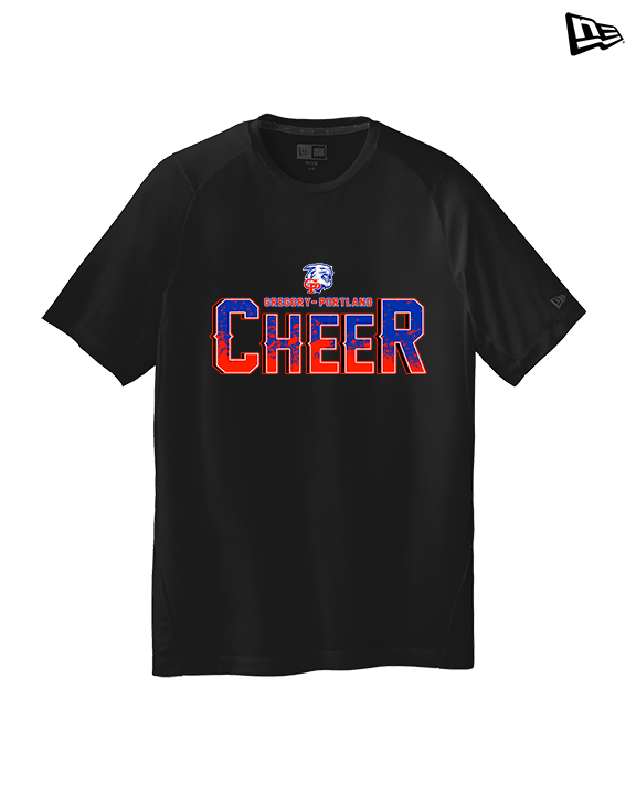 Gregory Portland HS Cheer Splatter - New Era Performance Shirt