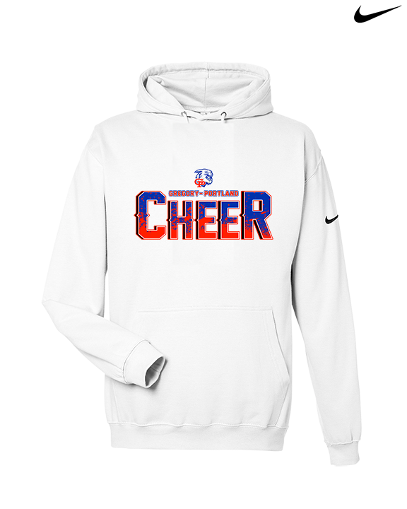 Gregory Portland HS Cheer Splatter - Nike Club Fleece Hoodie