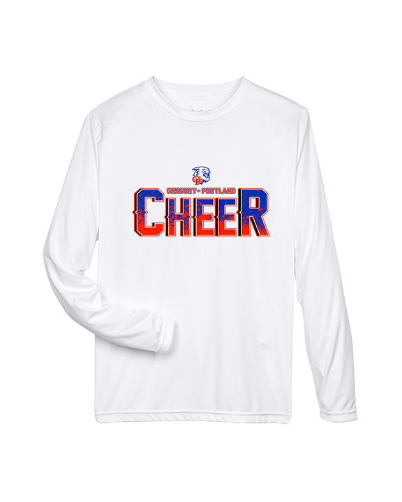 Gregory Portland HS Cheer Splatter - Performance Longsleeve