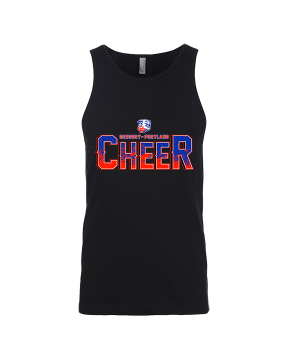 Gregory Portland HS Cheer Splatter - Tank Top