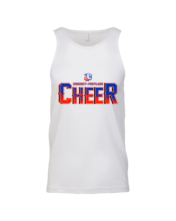 Gregory Portland HS Cheer Splatter - Tank Top