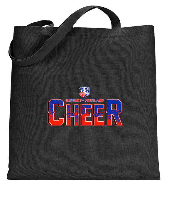 Gregory Portland HS Cheer Splatter - Tote