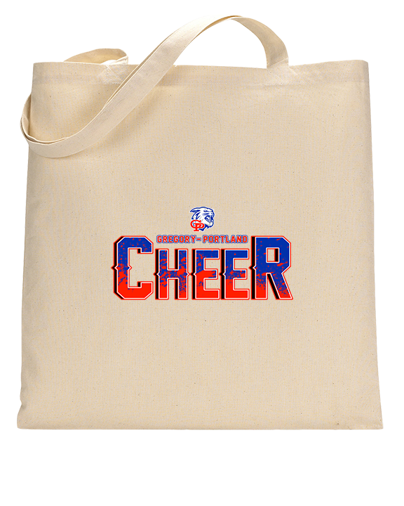 Gregory Portland HS Cheer Splatter - Tote