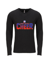 Gregory Portland HS Cheer Splatter - Tri-Blend Long Sleeve