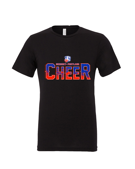 Gregory Portland HS Cheer Splatter - Tri-Blend Shirt – Blast Team Stores