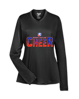 Gregory Portland HS Cheer Splatter - Womens Performance Longsleeve