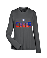 Gregory Portland HS Cheer Splatter - Womens Performance Longsleeve