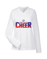 Gregory Portland HS Cheer Splatter - Womens Performance Longsleeve