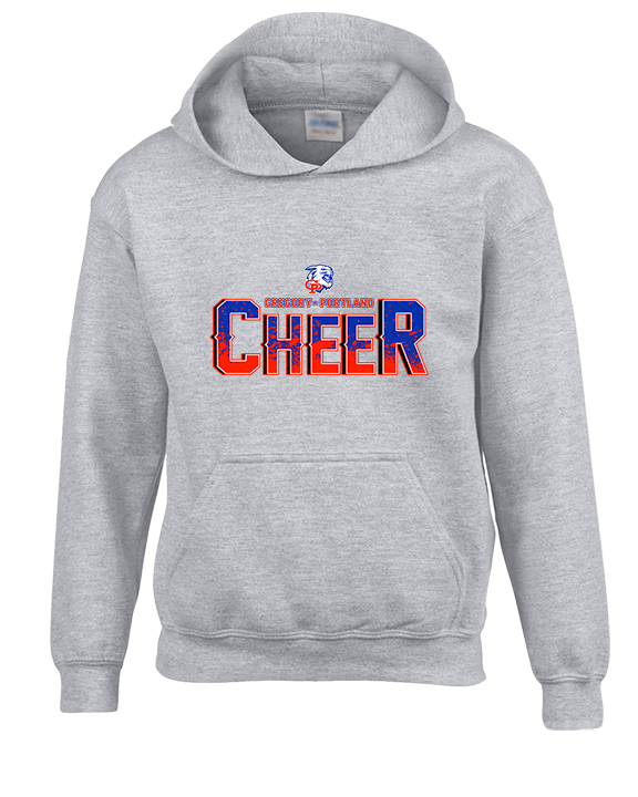 Gregory Portland HS Cheer Splatter - Youth Hoodie