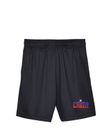 Gregory Portland HS Cheer Splatter - Youth Training Shorts