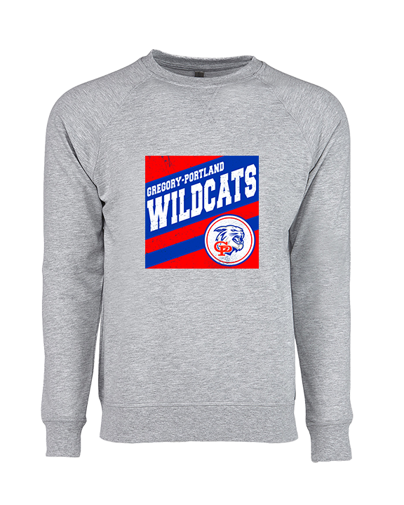 Gregory Portland HS Cheer Square - Crewneck Sweatshirt
