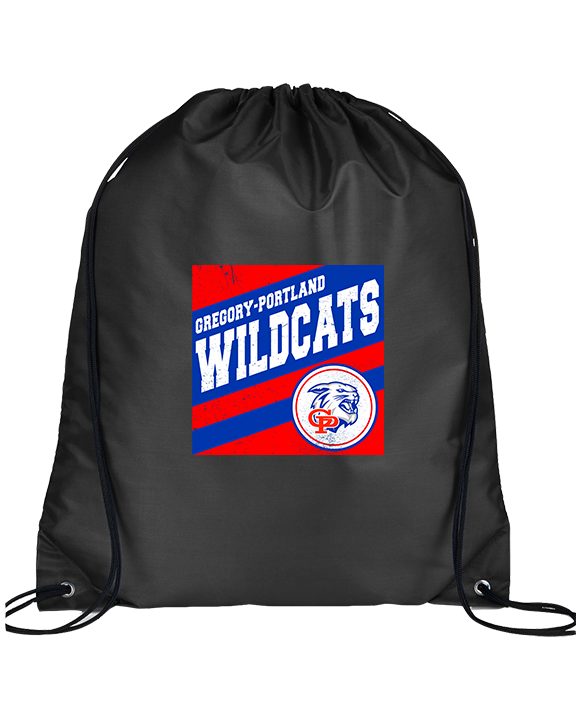 Gregory Portland HS Cheer Square - Drawstring Bag