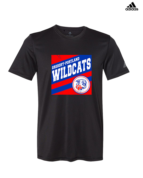 Gregory Portland HS Cheer Square - Mens Adidas Performance Shirt