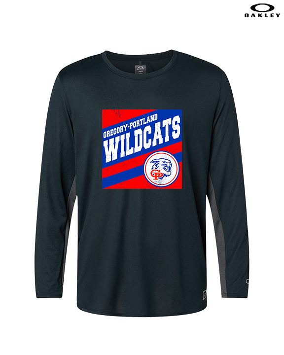 Gregory Portland HS Cheer Square - Mens Oakley Longsleeve