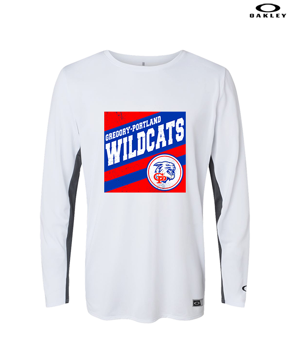 Gregory Portland HS Cheer Square - Mens Oakley Longsleeve