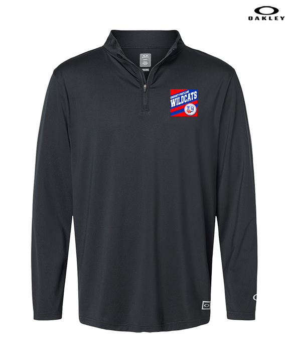 Gregory Portland HS Cheer Square - Mens Oakley Quarter Zip