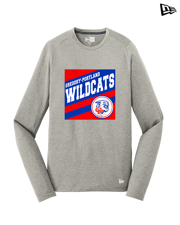Gregory Portland HS Cheer Square - New Era Performance Long Sleeve