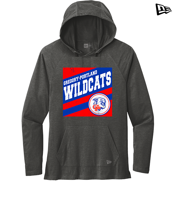 Gregory Portland HS Cheer Square - New Era Tri-Blend Hoodie