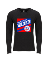 Gregory Portland HS Cheer Square - Tri-Blend Long Sleeve