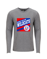 Gregory Portland HS Cheer Square - Tri-Blend Long Sleeve