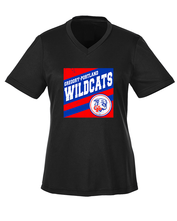 Gregory Portland HS Cheer Square - Womens Performance Shirt