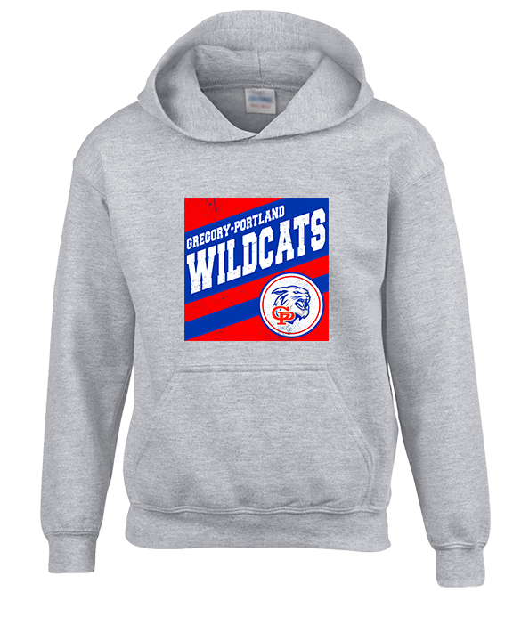 Gregory Portland HS Cheer Square - Youth Hoodie