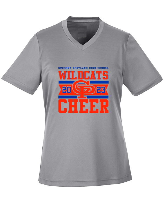 Gregory Portland HS Cheer Stamp - Womens Performance Shirt
